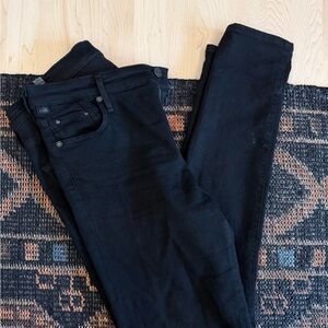 Citizens of Humanity Rocket High Rise Skinny Black Jeans
